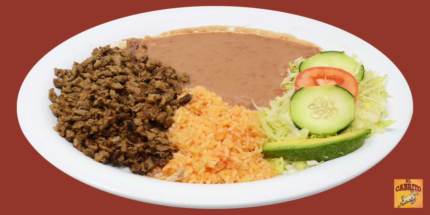 Carne Asada Plate from El Cabrito in Salt Lake City, Utah