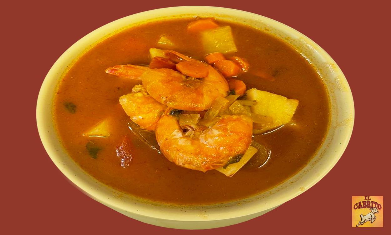Sopa De Camarones from El Cabrito in Salt Lake City, Utah